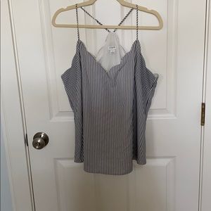 Jcrew scalloped edge tank